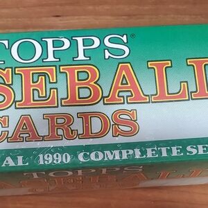 Topps Baseball Cards 1990 Complete Set
